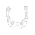 Weight - 1551503004 Weight front [Electrolux Aeg]